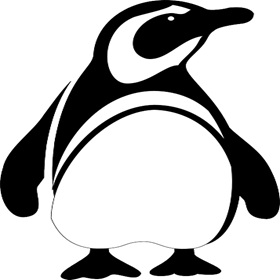 ペンギンのイラスト：ペンギンアップデートのイメージ